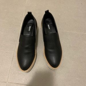 DKNY platform slip on sneaker